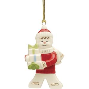 imageLenox 895772 2024 Snow Fantasies Snowflake Ornament ChristmasGingerbread