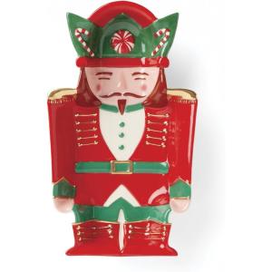 imageLenox 896875 Nutcracker Dinnerware Treat Dish 1Piece Christmas ampamp Holiday Hosting