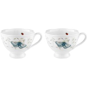 imageLenox Butterfly Meadow Luna Nesting Dinnerware Set 1085 LB Multi1 Count Pack of 2