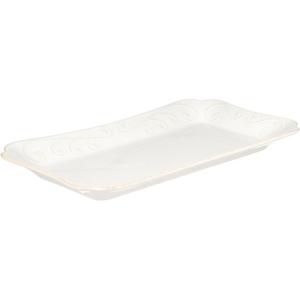 imageLenox French Perle White Tall Salt and Pepper Set Hors DOeuvre Tray