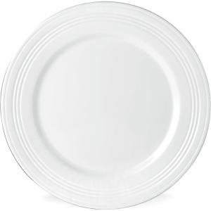 imageLenox Tin Can Alley 4 Degrees 12Piece Dinnerware Set White  L100 1475 LB Service for 4Dinner Plate