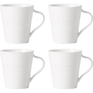 imageLenox Tin Can Alley Large Serving Bowl WhiteMugs  Set of 4  7 Degrees