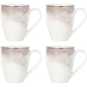imageLenox Trianna Salaria Pasta Bowl 060 LB TaupeGreyMugs  Set of 4