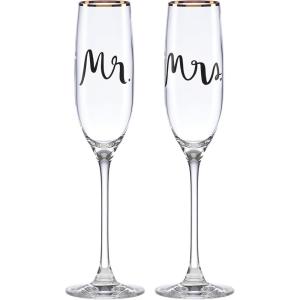 imagekate spade new york Bridal Party 2Piece Champagne Flute SetFlute Pair