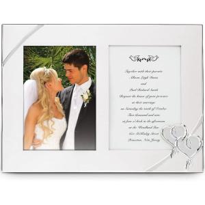 imageLenox 812616A True Love 5x7 Picture Frame Metallic170 LB