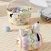 imageLenox 895685 Peanuts Easter Snoopy Covered Candy Dish Spring Serveware