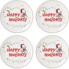 imageLenox 896636 Snoopy Christmas Hors Doeuvres Tray12Piece Dessert Set