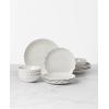 imageLenox French Perle Scallop 12Piece Dinnerware Set 1770 LB White