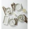 imageLenox French Perle Scallop 12Piece Dinnerware Set 1770 LB White