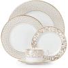 imageLENOX Venetian Lace Gold Cup 040 LB Metallic5Piece Place Setting