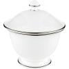 imageLenox Continental Dining Platinum Teacup Cup ivory goldSugar Bowl with Lid