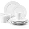 imageLenox 851127 Tin Can Alley Coupe Saucer12Piece Place Setting