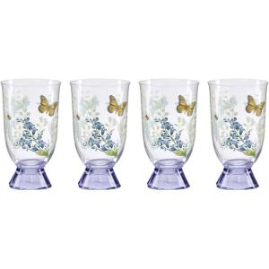imageLenox 897831 Butterfly Meadow Herbs Tall Tumblers Set Of 4Large Tumblers