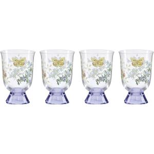 imageLenox 897831 Butterfly Meadow Herbs Tall Tumblers Set Of 4Short Tumblers