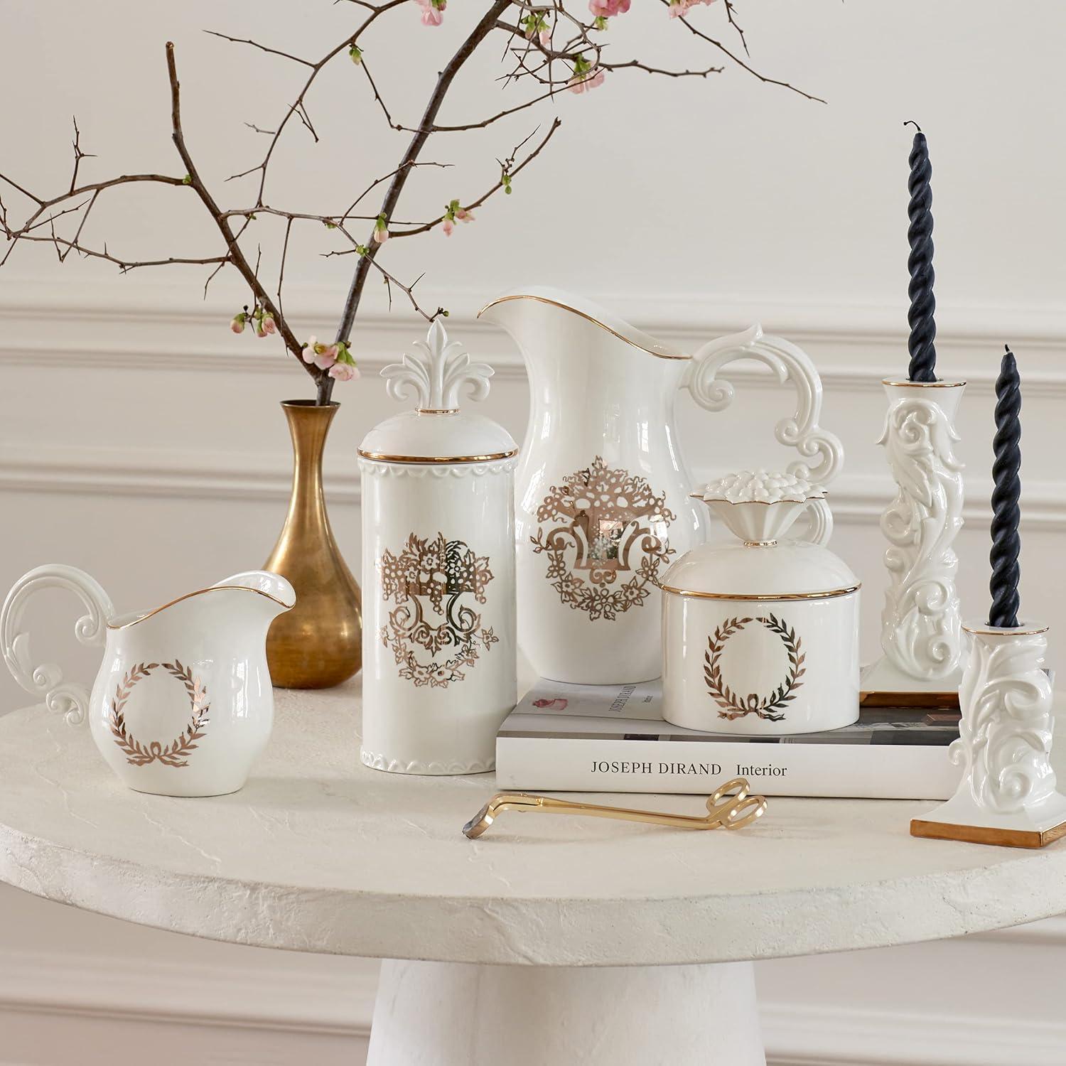imageLenox 893459 Autumn Studio Dinner Plate Set 596 4PieceSmall Pitcher