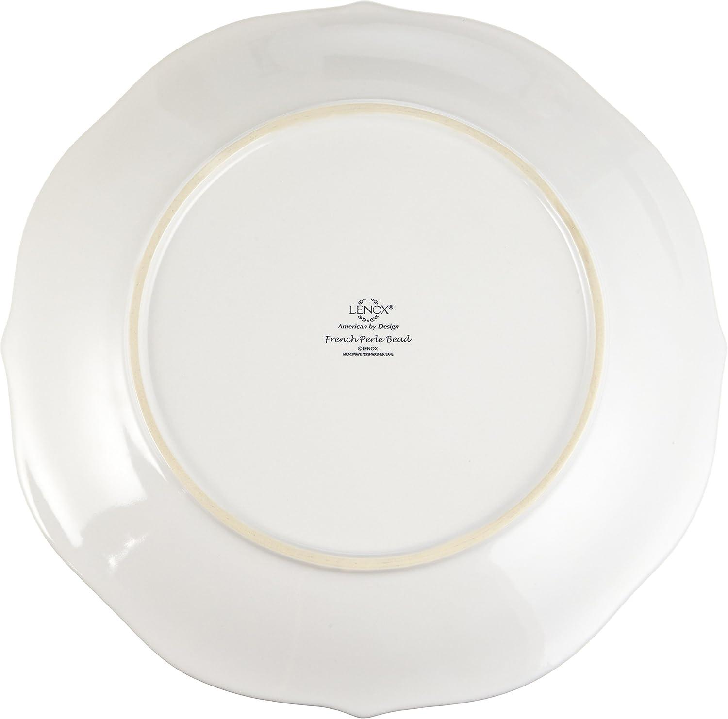 imageLenox 895711 French Perle Bead Dinner Plates Set Of 4185 LB