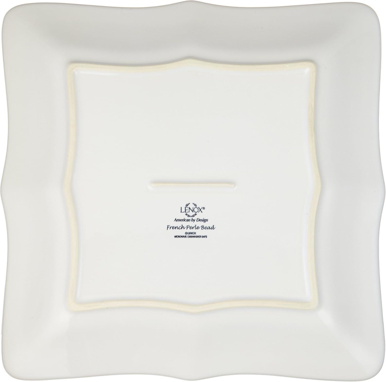 imageLenox 895711 French Perle Bead Dinner Plates Set Of 4240 LB