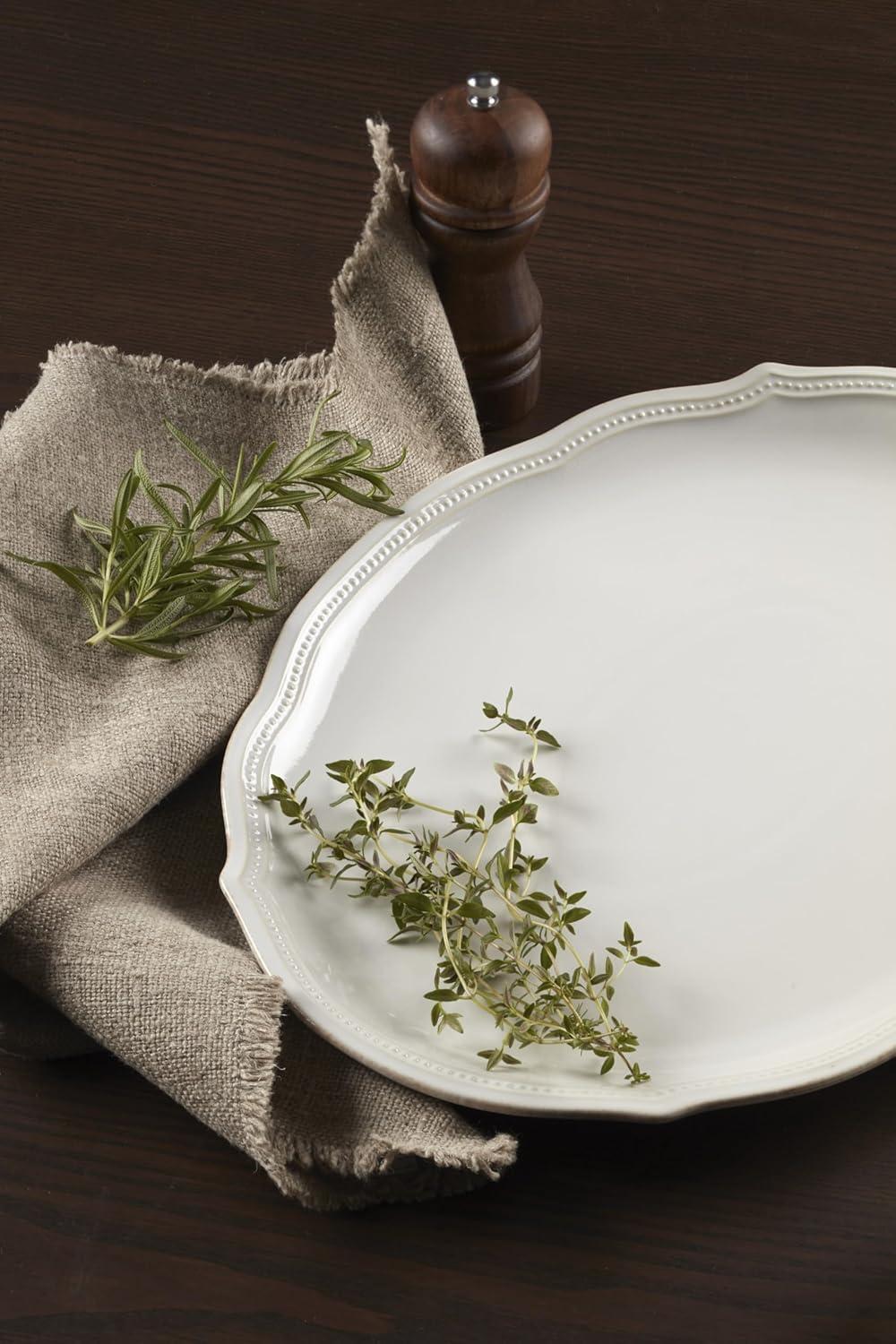 imageLenox 895711 French Perle Bead Dinner Plates Set Of 4395 LB