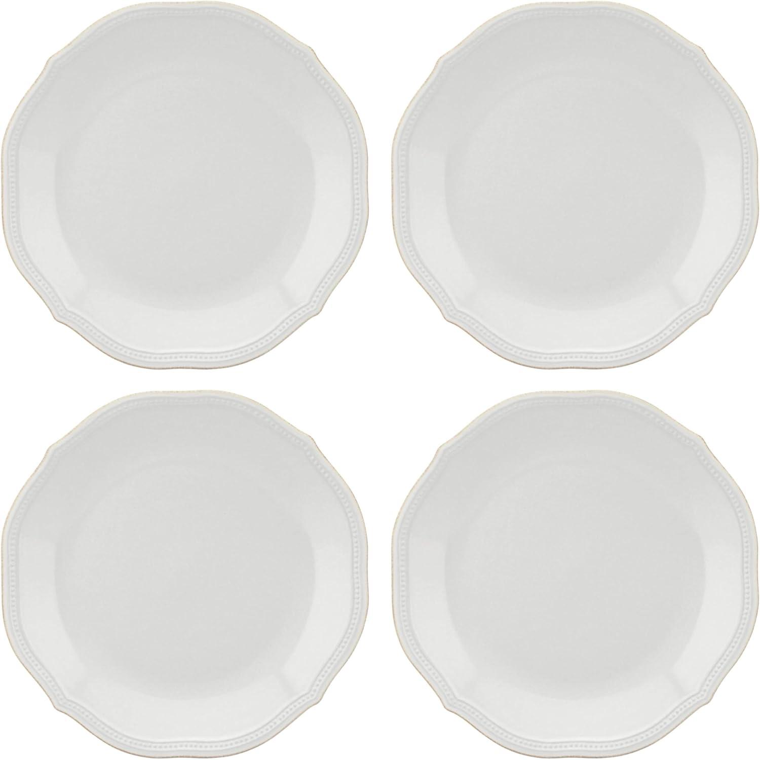 imageLenox 895711 French Perle Bead Dinner Plates Set Of 44 Count