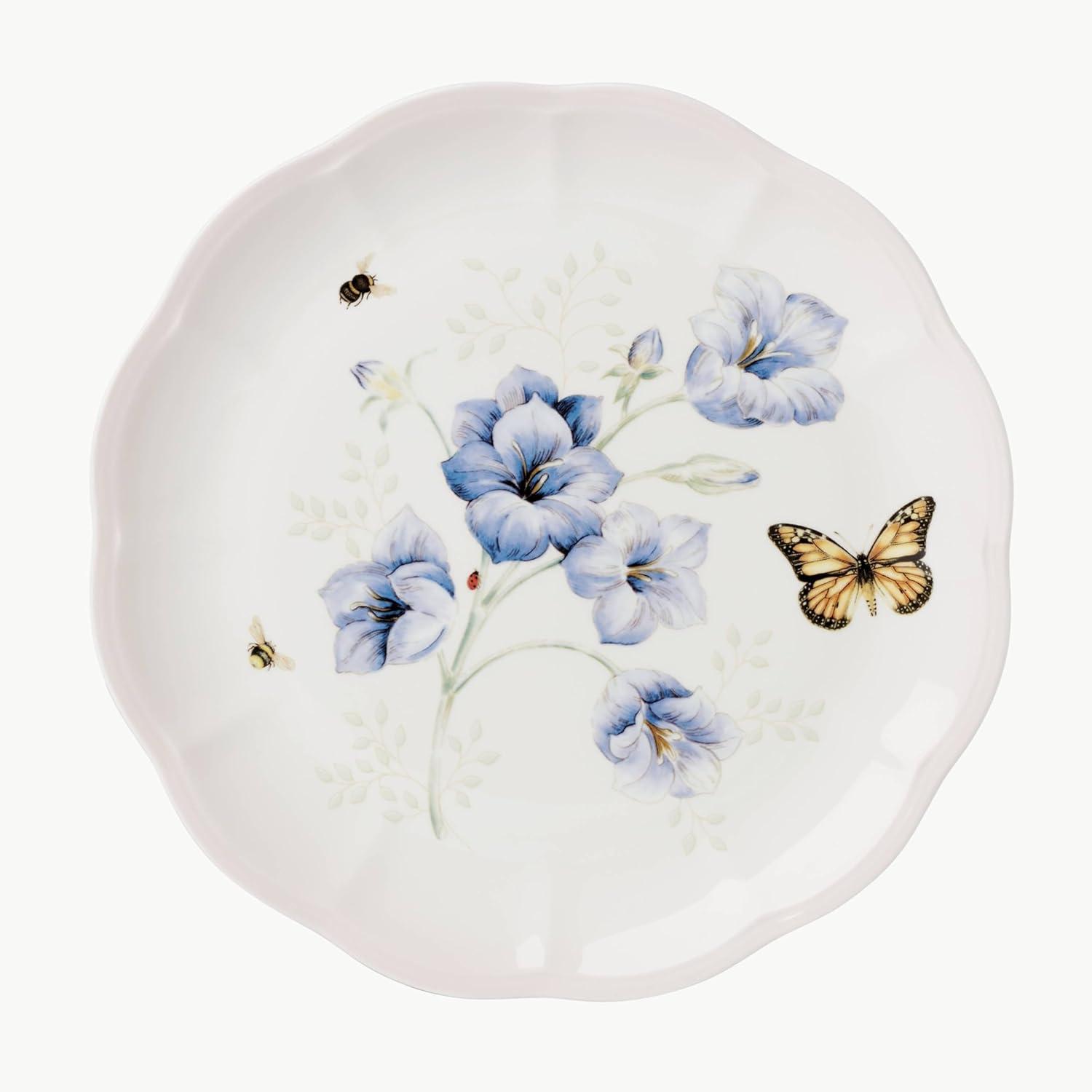 imageLenox 897102 Butterfly Meadow Pink Ombre 5Piece Tea Set12Piece Dinnerware Set