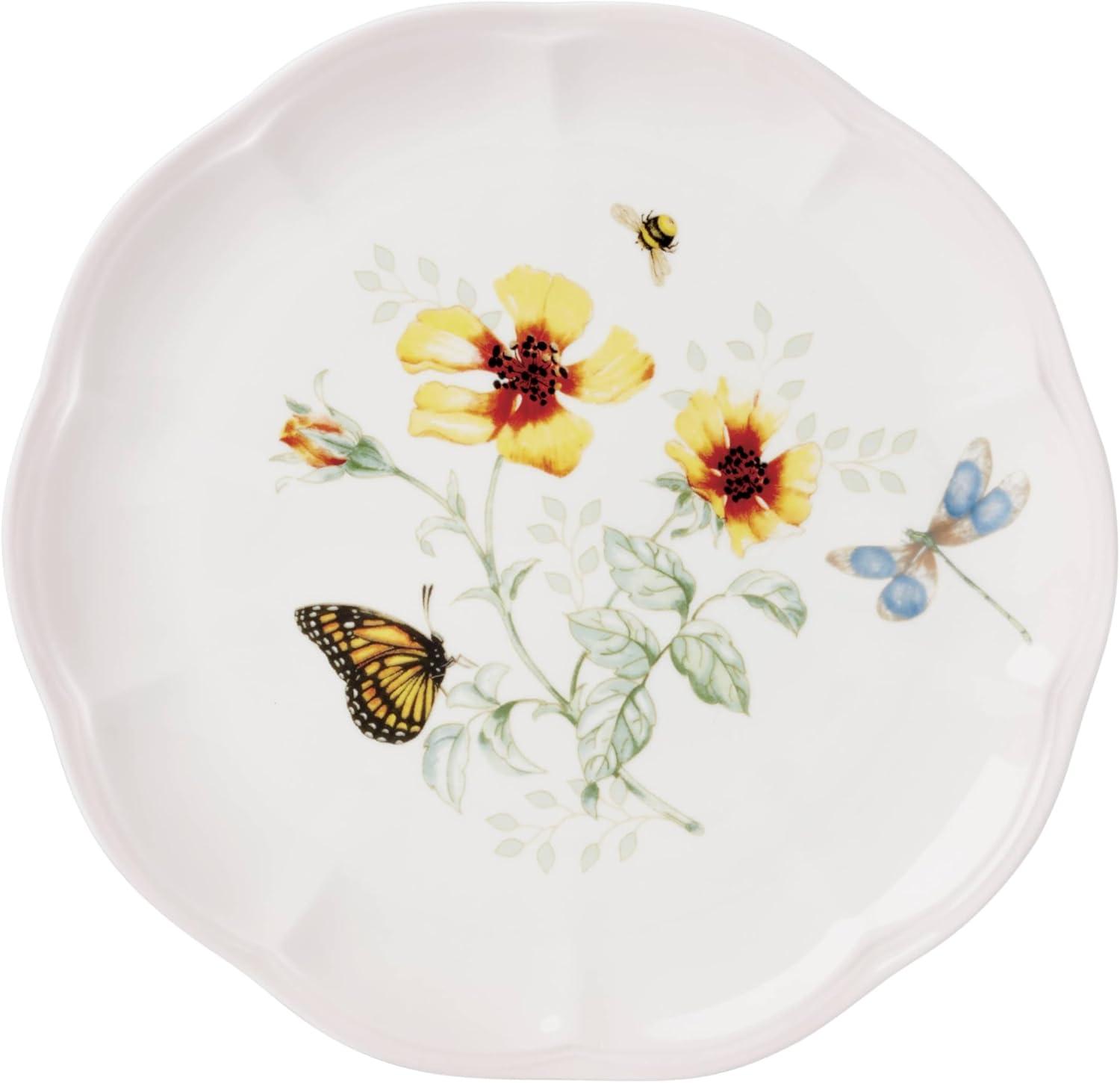 imageLenox 897102 Butterfly Meadow Pink Ombre 5Piece Tea Set12Piece Dinnerware Set