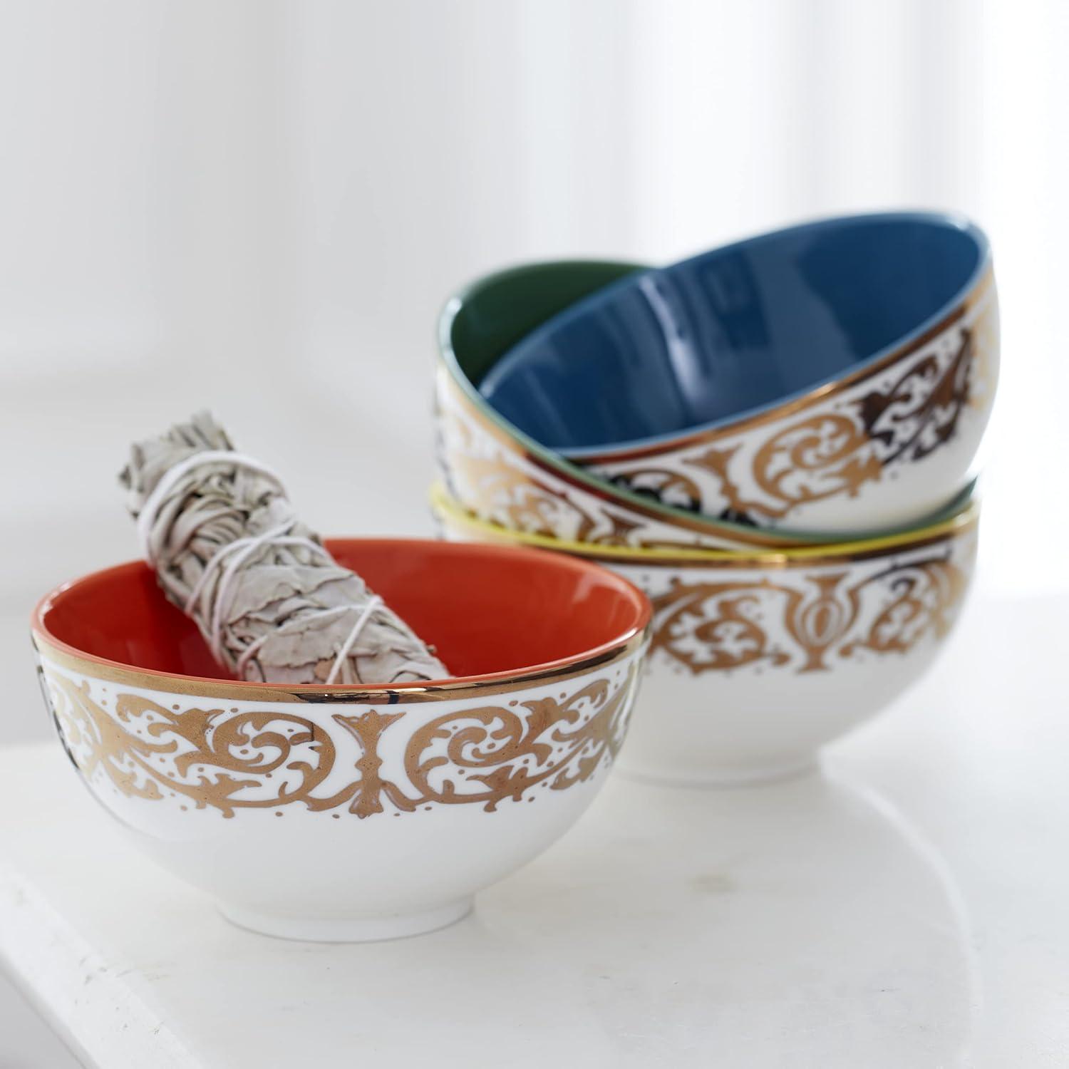 imageLenox Lx Remix 4Piece Tidbit Plate Set 203 White4Piece Bowl Set