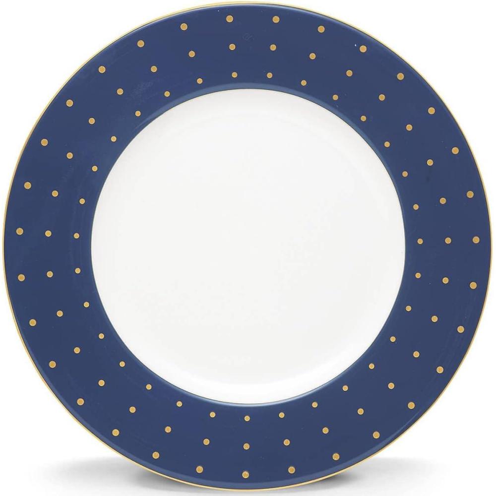 imageKate Spade New York Allison Avenue 9quot Accent Plate 105 LB BlueBlue
