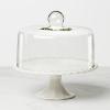 imageLenox 896913 French Perle White Cake Plate with Dome 11quot H x 1025quot D
