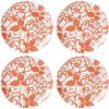 imageLenox Butterfly Meadow Cottage Accent Plates Set of 4 495 LB GoldenrodSaffron