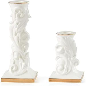 imageLenox 893459 Autumn Studio Dinner Plate Set 596 4PieceCandlesticks  Set of 2