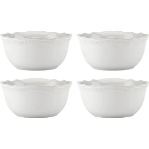 imageLenox 895711 French Perle Bead Dinner Plates Set Of 44 Count