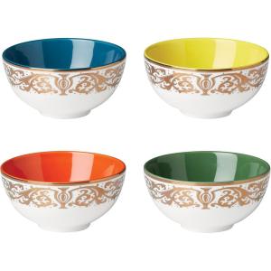 imageLenox Lx Remix 4Piece Tidbit Plate Set 203 White4Piece Bowl Set