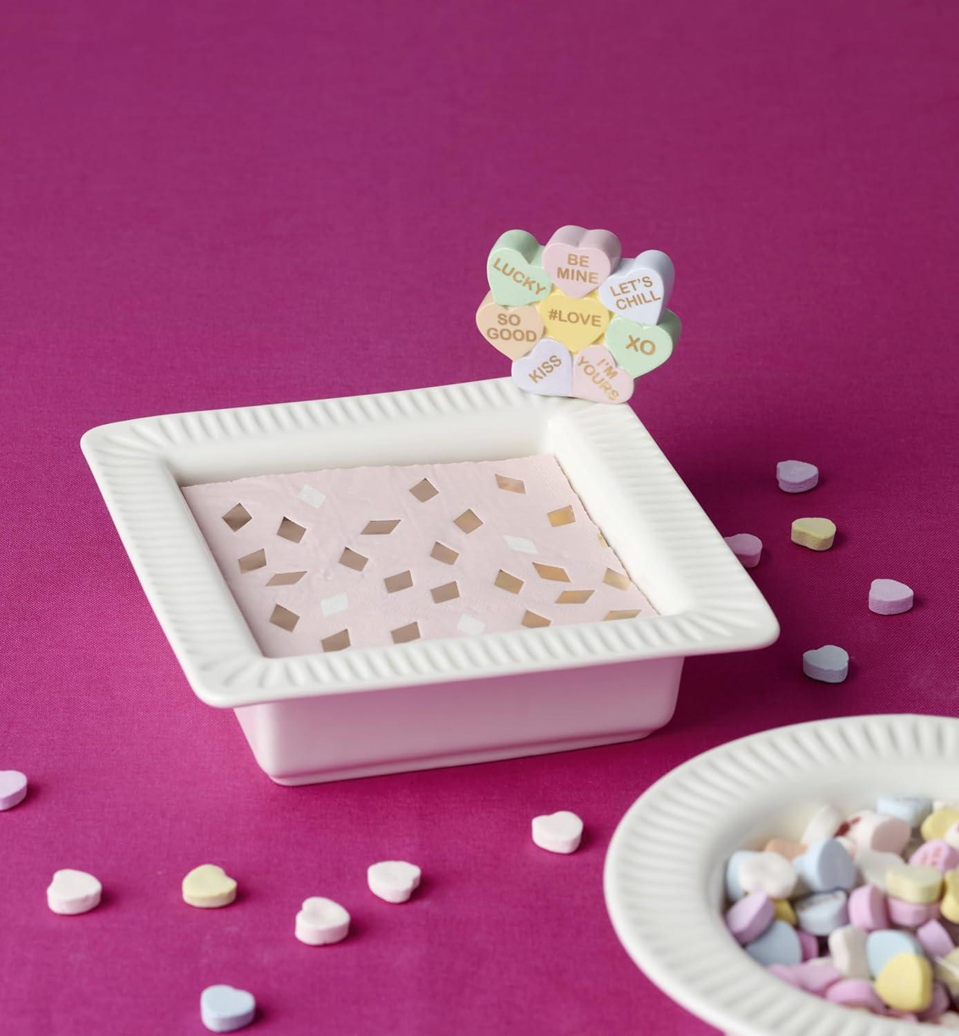 imageLenox 896880 Profile Poppers Snoopy PopperSquare Bowl and Heart Popper
