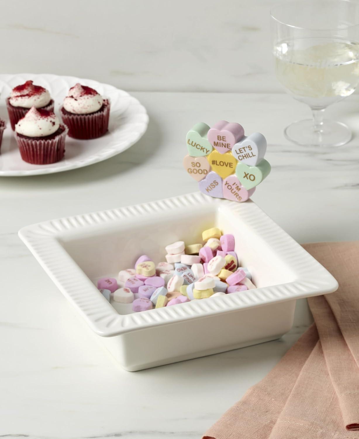 imageLenox 896880 Profile Poppers Snoopy PopperSquare Bowl and Heart Popper