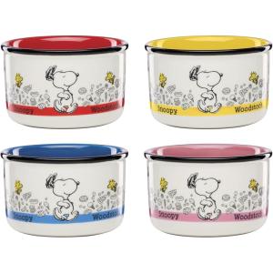 imageLenox 897685 Chef Snoopy Snack Bowls Set Of 4