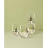 imageLenox 896895 Merry Grinchmas Glass Tumblers Set of 4 Assorted Christmas Drinkware Holiday Hosting