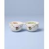imageLenox 898095 Merry Grinchmas Naughty or Nice Double Dip Bowl Christmas Dish Festive Holiday Serveware