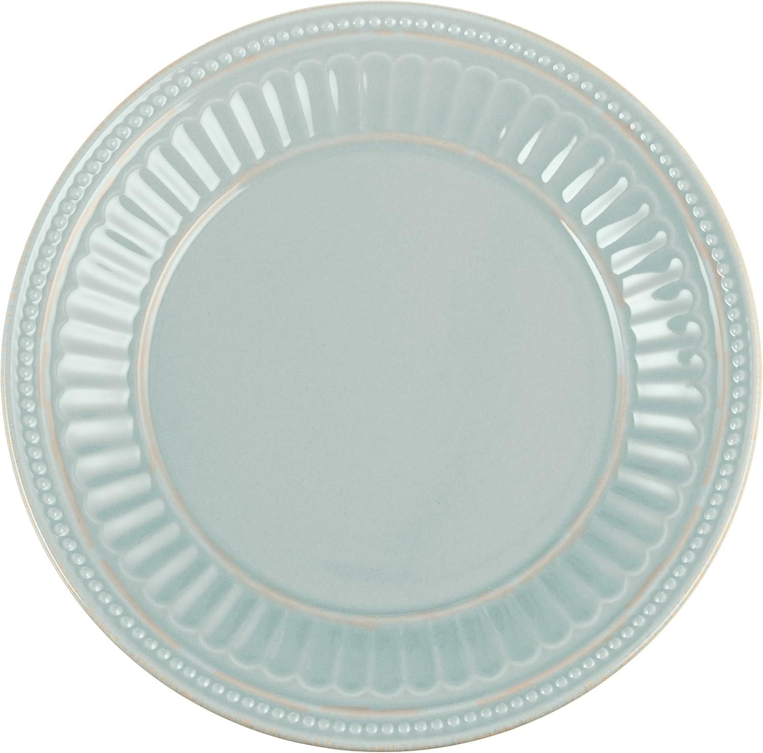 imageLenox 870009 French Perle Groove 12Piece Plate ampamp Bowl Set Blue113 LB