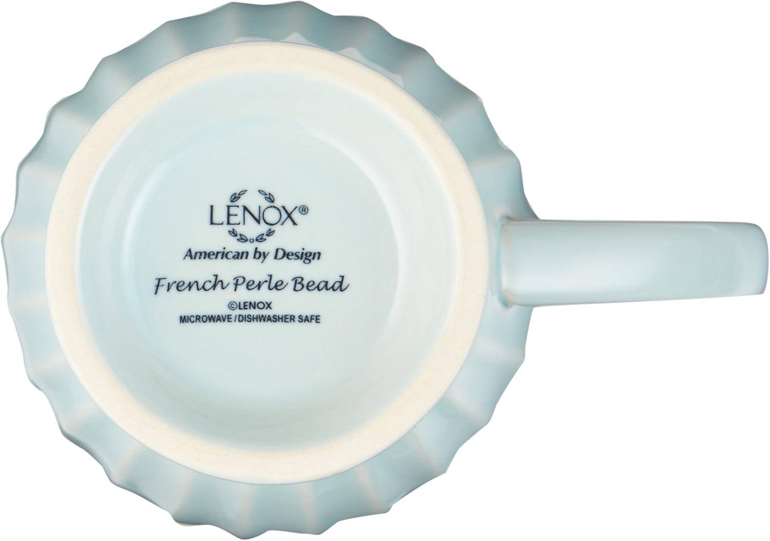 imageLenox 870009 French Perle Groove 12Piece Plate ampamp Bowl Set Blue12 Ounces