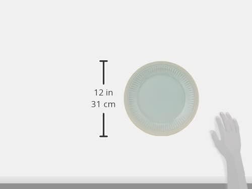 imageLenox 870009 French Perle Groove 12Piece Plate ampamp Bowl Set Blue2305 LB