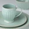 imageLenox 870009 French Perle Groove 12Piece Plate ampamp Bowl Set Blue695 LB
