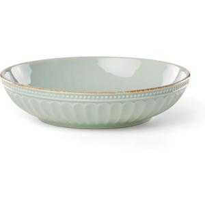 imageLenox 870009 French Perle Groove 12Piece Plate ampamp Bowl Set Blue140 LB