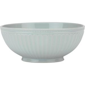 imageLenox 870009 French Perle Groove 12Piece Plate ampamp Bowl Set Blue375 LB