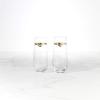 imageKate Spade New York Love 2Piece Stemless Toasting Flutes 075 LB Clear