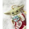 imageLenox 897106 Holiday Grogu with Stocking Ornament Christmas Decorations