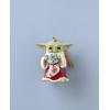 imageLenox 897106 Holiday Grogu with Stocking Ornament Christmas Decorations