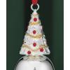 imageLenox 897116 2025 Musical Bell Silverplate Ornament We Wish You a Merry Christmas Christmas Holiday Decorations