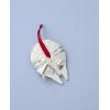 imageLenox 897556 Millennium Falcon Metal Ornament Christmas Holiday Decorations