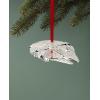 imageLenox 897556 Millennium Falcon Metal Ornament Christmas Holiday Decorations
