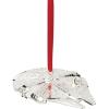 imageLenox 897556 Millennium Falcon Metal Ornament Christmas Holiday Decorations